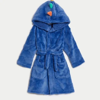 Fleece Dinosaur Dressing Gown