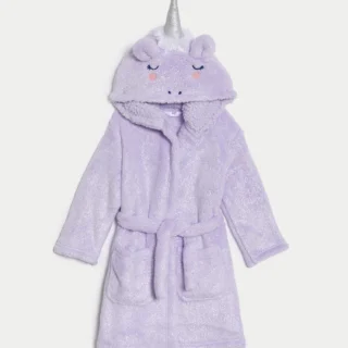 Fleece Unicorn Dressing Gown