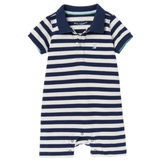Pure Cotton Striped Romper