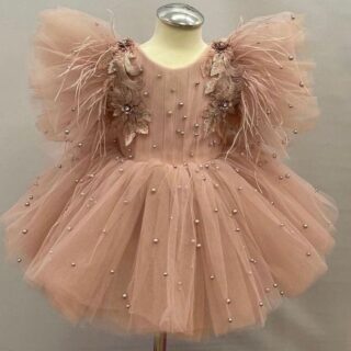 Beautiful Pink Party Dress Girls